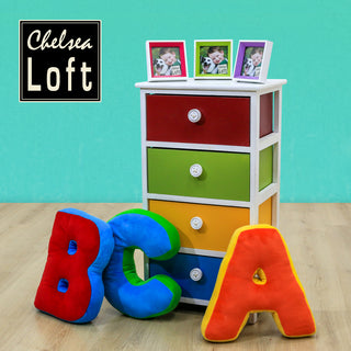 BSC-ABC Set de 3 Cojines ABC 33 cm c/u.