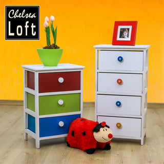 LIH283 Cajonera Colores 3 Cajones 40x29x58 cm.