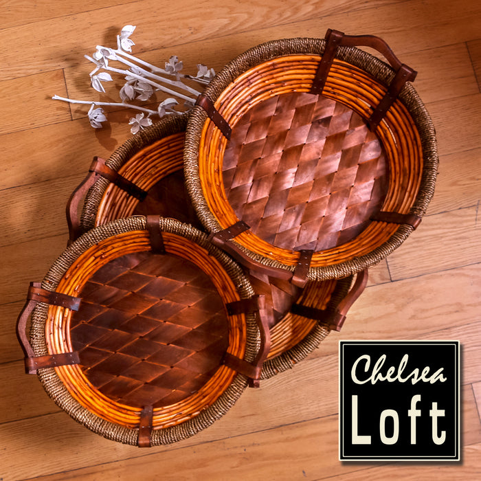 GH747-1 Canasta Lauren Redonda 47 cm.