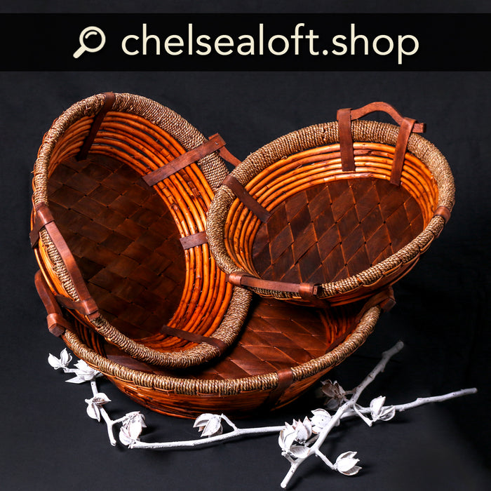 GH747-1 Canasta Lauren Redonda 47 cm.