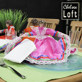 CX1907F  Bailarina Fiesta Fucsia 33 cm.