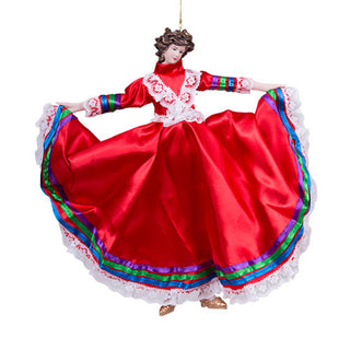 CX1907R  Bailarina Fiesta Roja 33 cm.