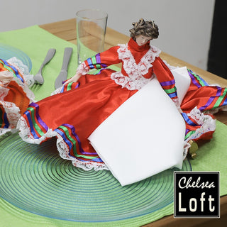 CX1907R  Bailarina Fiesta Roja 33 cm.