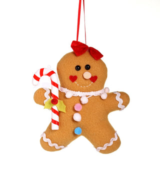CX2229R Galleta Jengibre Moño Rojo 16 Cm.