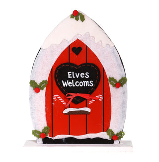 CX2297 Puerta Aldea de Duendes Corazón 25cm.