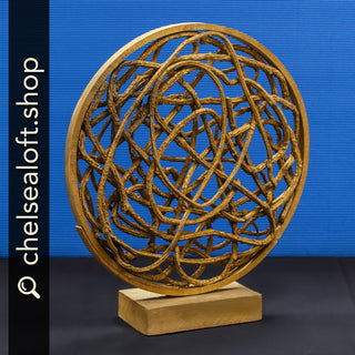 FUW073 Escultura Redonda 48 cm.