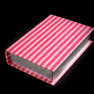 MSH755G Caja Libro Sweet Stripes Grande 33 cm