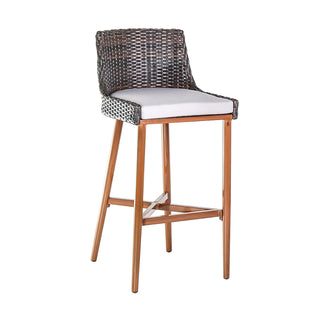 GG752B  Banco Para Exterior Madeira 50(L)X51(P)X106(A) Cm,Asiento 81 Cm.Alto