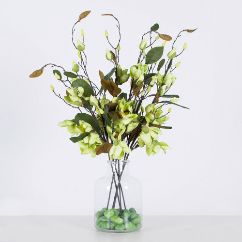 YD1888V Arreglo Magnolia Verde Primavera 75 cm .