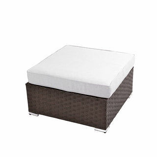 KA25OC Ottoman/Mesa Kauna Oa Café Espresso 75x75x32 Cm.