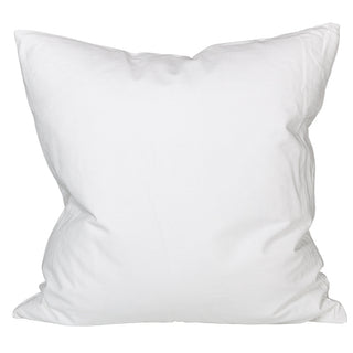 KCLIN5B Cojín Lino-Algodón Blanco 50x50 cm. (Relleno Pluma