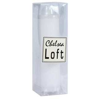 KLC7074 Vela Blanca LED Grande c/Movimiento 5x17 cm .
