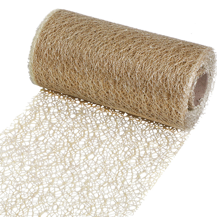 KO2523CH Malla Champaña Metálico 15 Cm. X 9 Mts