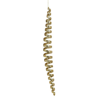 KWL266 Ornamento Curly Oro 45 cm.
