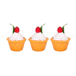 KWL407 Set 3 Cupcakes 7 cm.
