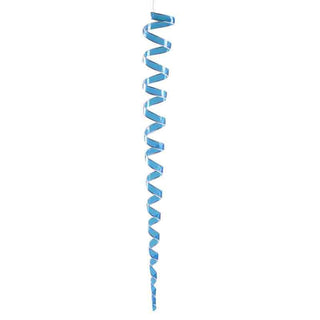 KWL681A Ornamento Espiral Caramelo Azul 60(D) Cm.