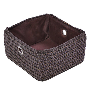 LX2-1DB Canasta Dark Brown Chica 21x23x11 cms.