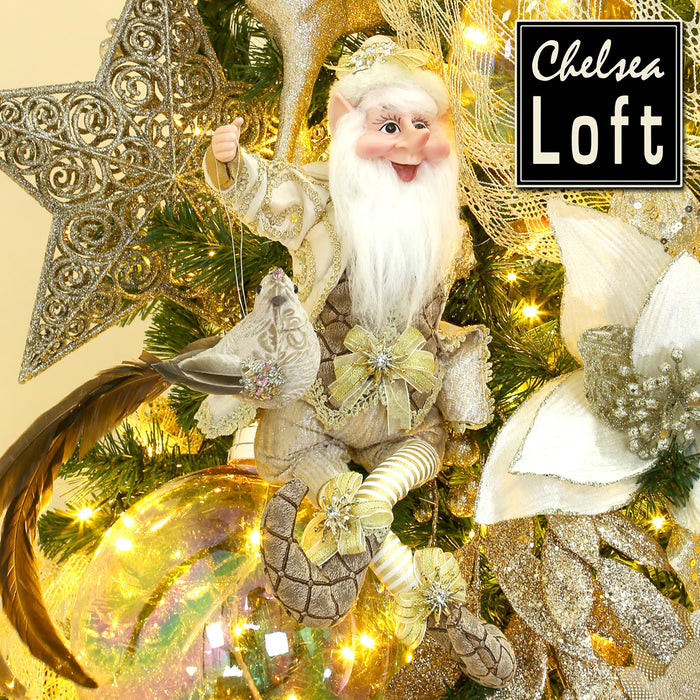 CX2220D Duende Barba Cream And Gold 45 Cm.