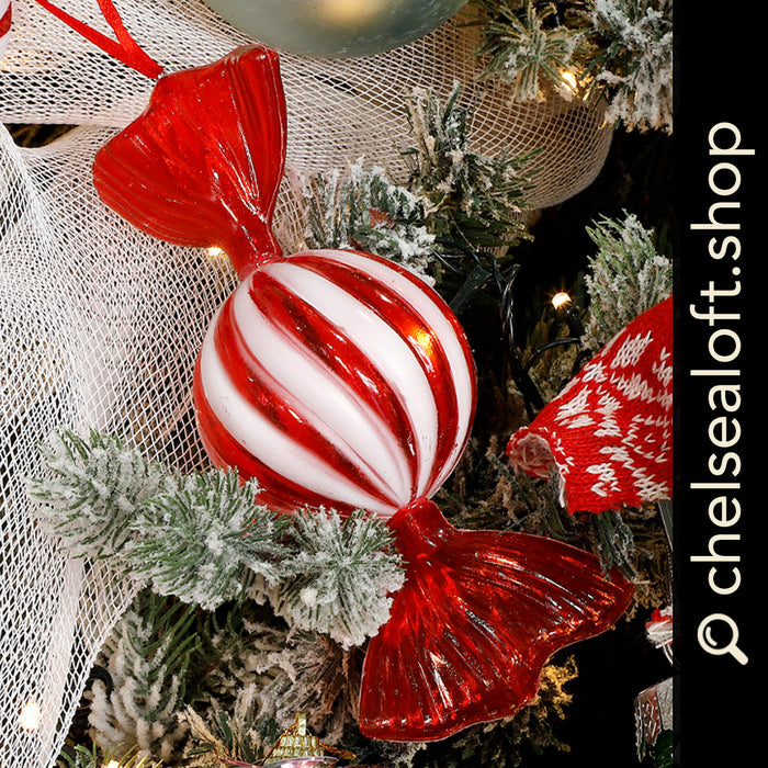 KWL195 Ornamento Dulce Peppemint 19 Cm.