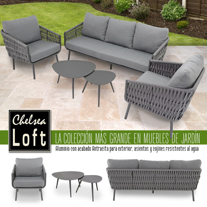 BK3512A Sala Kona de 5 piezas en Aluminio