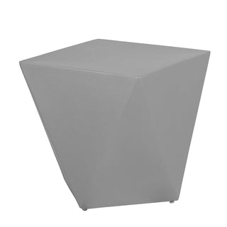 RE438CHM  Mesa Taburete Para Exterior Picasso Mediana Champaña 45(D)X45(A) Cm.