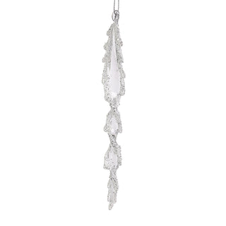 RH0710 Carámbano Hielo Con Orilla Frost 23 Cm.