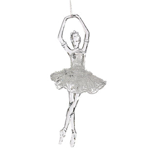 RH0715 Ornamento Bailarina De Hielo 5ta.Posición 17 Cm.