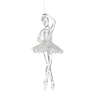 RH0716 Ornamento Bailarina De Hielo 4ta.Posición 16 Cm.