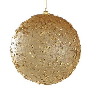 RJL1972 Esfera Oro Pedreria 15 Cm.