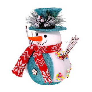 RJL217 Frosty Snowman Azul 20 Cm.