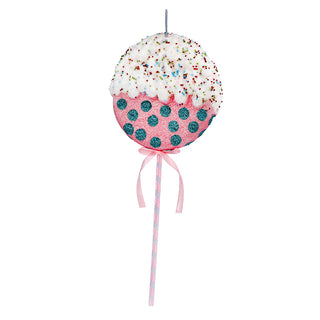 RJL243 Paleta Candy Rosa Con Azul Jumbo 46 Cm