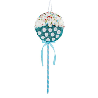 RJL245G Paleta Candy Azul Con Blanco Grande 38 Cm.