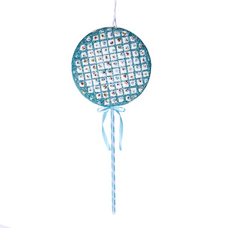 RJL249J Paleta Waffle Azul Jumbo 46 Cm.
