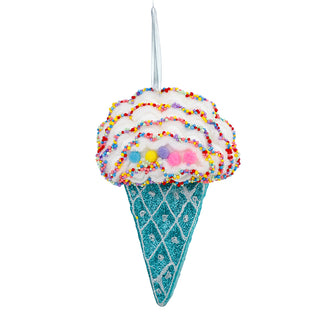 RJL283 Cono De Nieve Candy Azul 19 Cm.