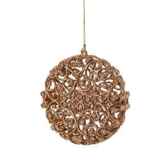 RJL964CH  Macaroon Filigrana Champaña  10 cm .