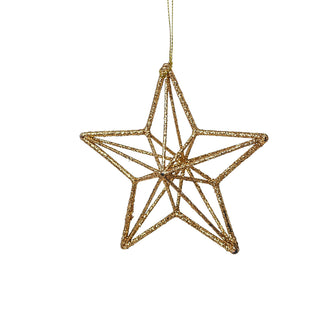 RJL970O  Estrella Mini Oro 12 cm .
