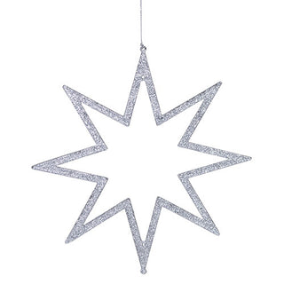 RJL971P  Estrella Belen Plata 22 cm.