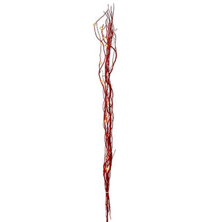 SHA2020R Arreglo De Ramas Rojo Con Luces Led 118 Cm.