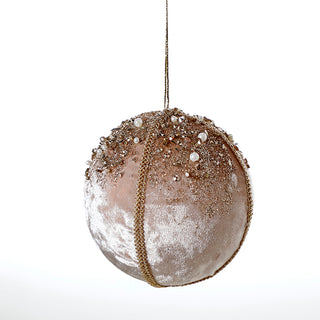 SHA220 Esfera Diseñador Oro Beige 12 Cm.