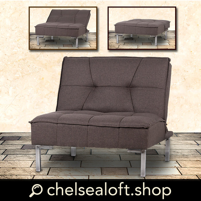 UN411CO Sillón y Medio Cocoa 99x83 x90-108 (42 cm asiento)