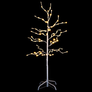 TCB96L Árbol Blanco de 96 Luces LED. 120 cm.