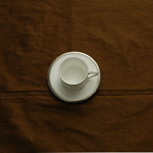 TSC04 Platinum Band Taza y Plato