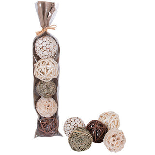 VI2858     Set 5 Esferas Decorativas 8 cm