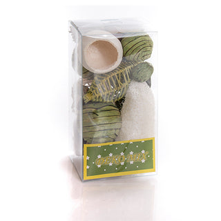 VI997V Caja Follaje Decorativo Miami Verde 20 cm.