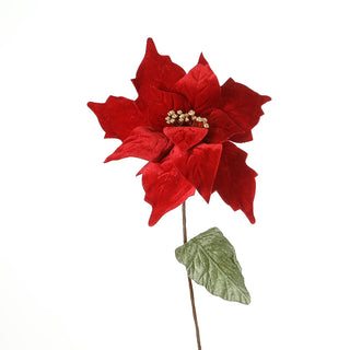 XH70RM Nochebuena Terciopelo Rojo Mediana 30(D)X56(A) Cm.