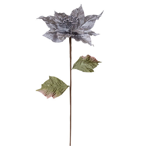 XH780G Flor Noche Buena Diseñador Gris 30 x 70 cm