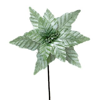XH901 Nochebuena Verde Sage Nevado 29(D)X46(A) Cm.