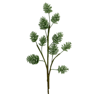 XH929V Ramas Piñitas Verde Frost 51Cm.