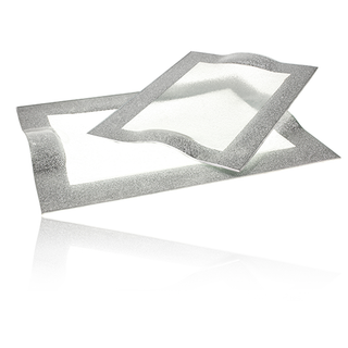 YQ707-1 Charola Tiffany Plata 29.5 cm.