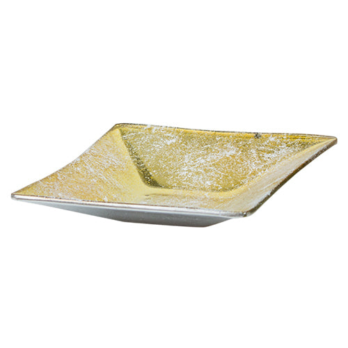 YQ807 Plato Botanero Frost Oro 11 cm